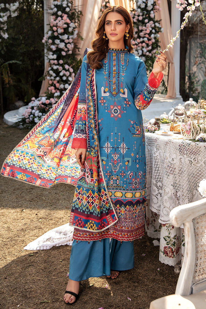 2818-TRIBAL-FANTASY DIGITAL PRINTED LAWN UNSTITCHED